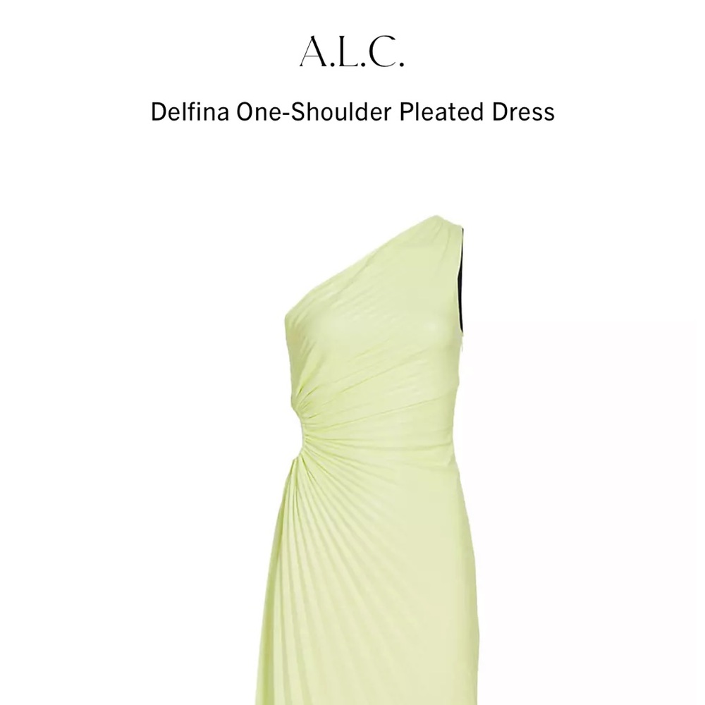 A.L.C. Delfina Dress in Canary NWT